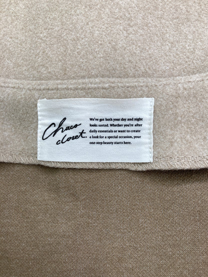 chaco closet/ベスト/トップス/ベージュ/M