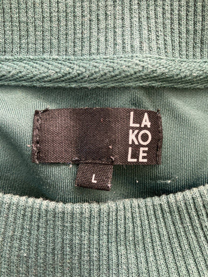 LAKOLE/ラコレ/Tシャツ/カットソー/トップス/グリーン/L