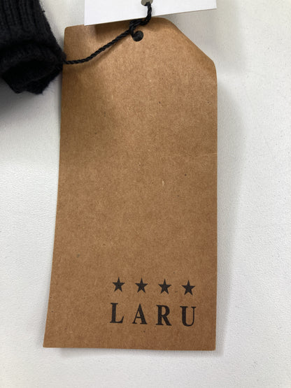 LARU/ニット/セーター/トップス/ブラック/LL-3L