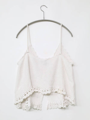 RED VALENTINO/レッドヴァレンティノ/ノースリーブ/トップス/ホワイト