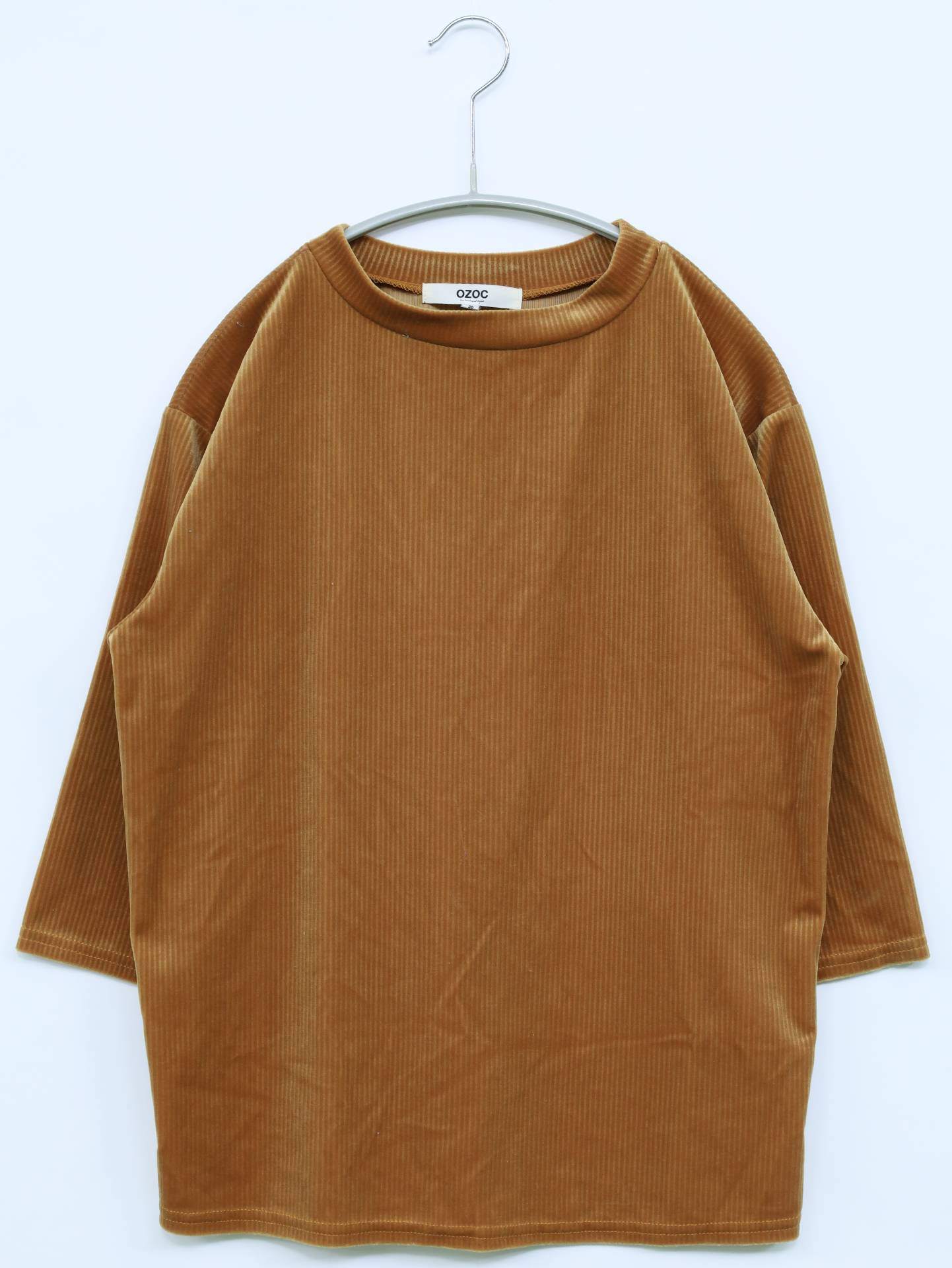 OZOC/Tシャツ/カットソー/トップス/オレンジ/38