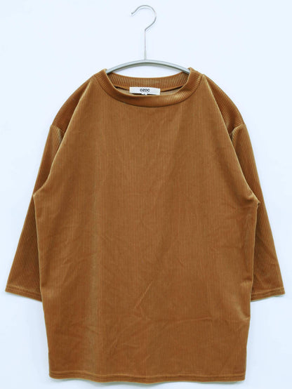 OZOC/Tシャツ/カットソー/トップス/オレンジ/38