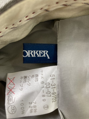 NEWYORKER/ニューヨーカー/スラックス/パンツ/ベージュ/61-89  /7