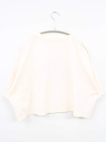 Tシャツ/カットソー/トップス/ホワイト/F