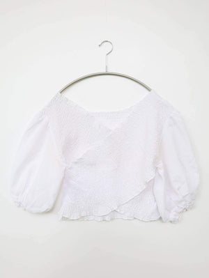 mystic/ミスティック/シャツ/ブラウス/トップス/ホワイト