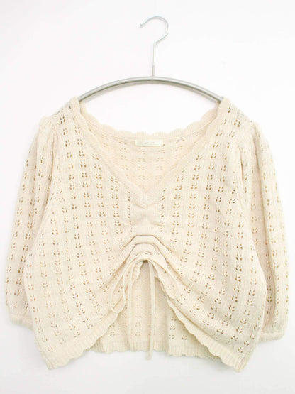 apres jour/ニット/セーター/トップス/アイボリー/F