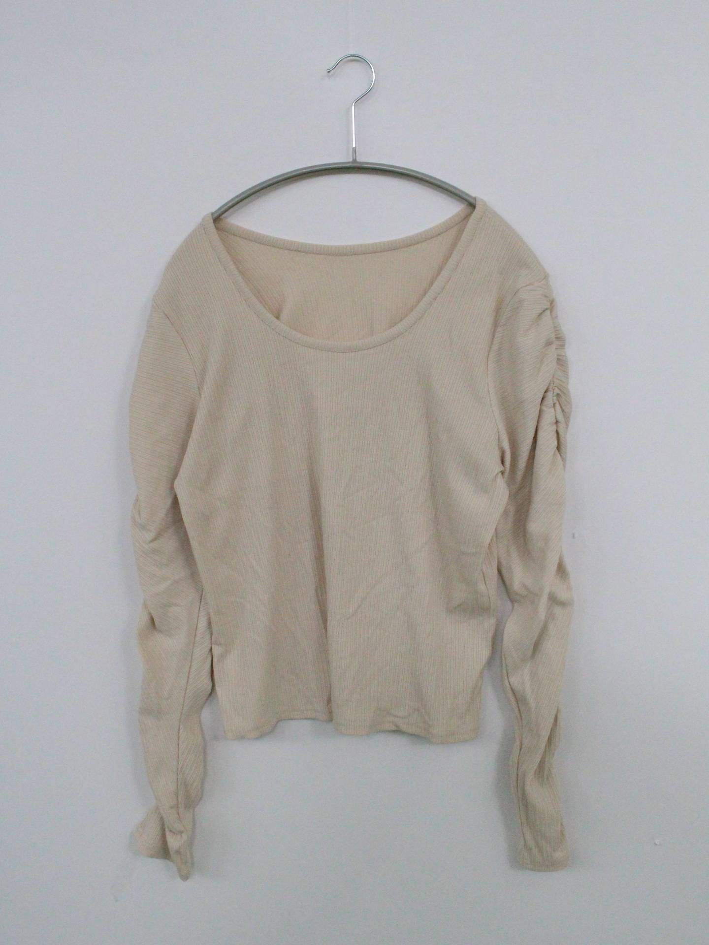 VANNIE U/ヴァニーユー/ニット/セーター/トップス/ベージュ/F