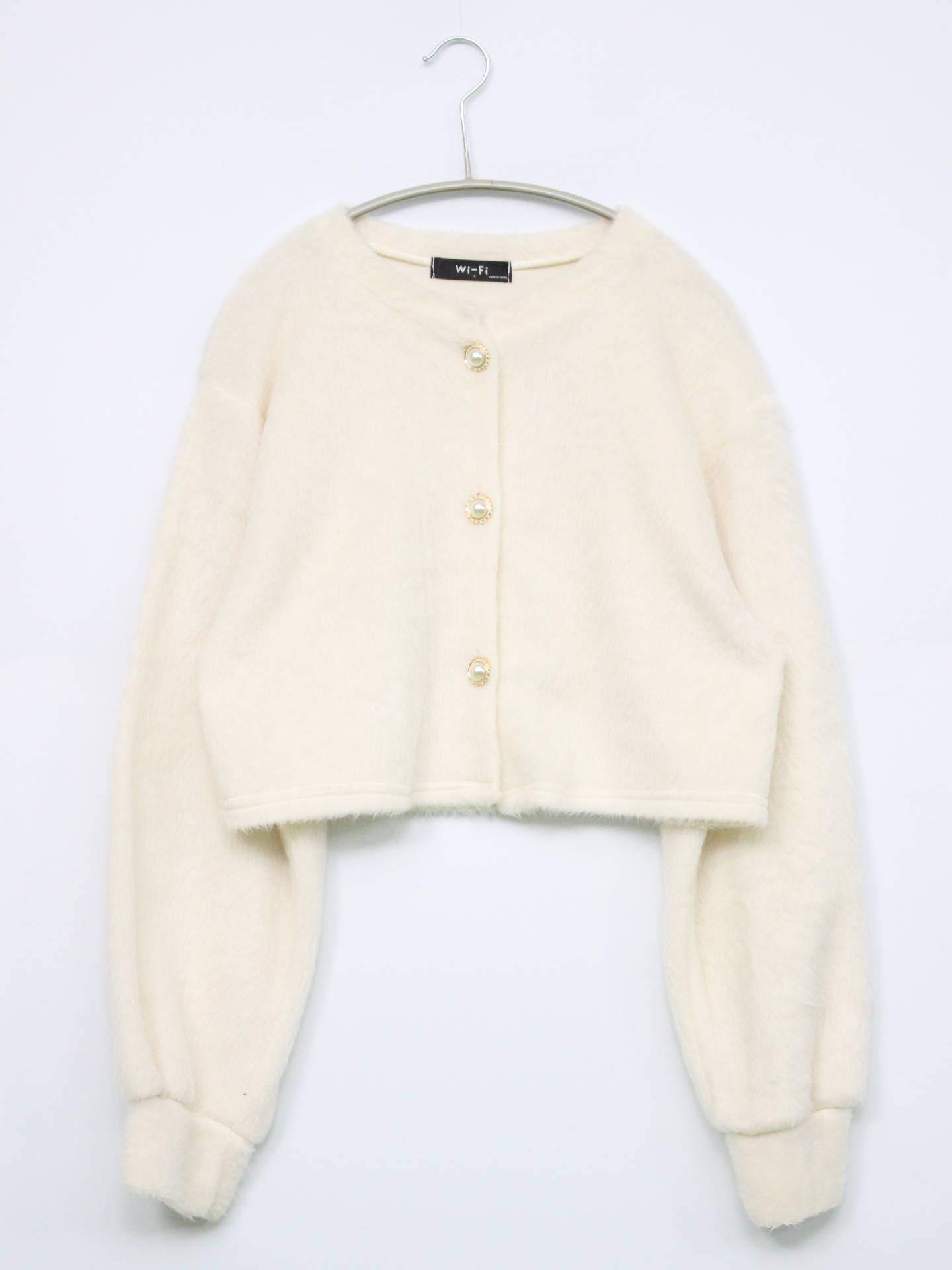 Wi-Fi/カーディガン/ボレロ/トップス/アイボリー/9