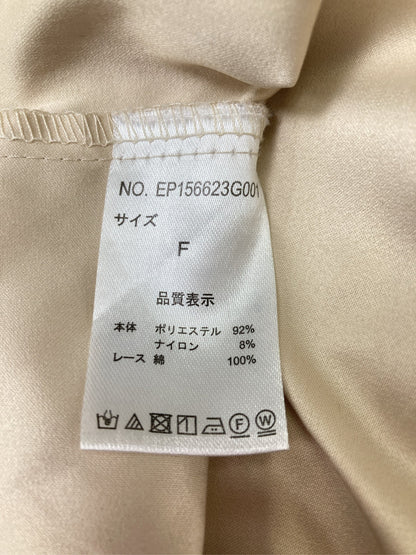 ems/エムズエキサイト/シャツ/ブラウス/トップス/ベージュ/F