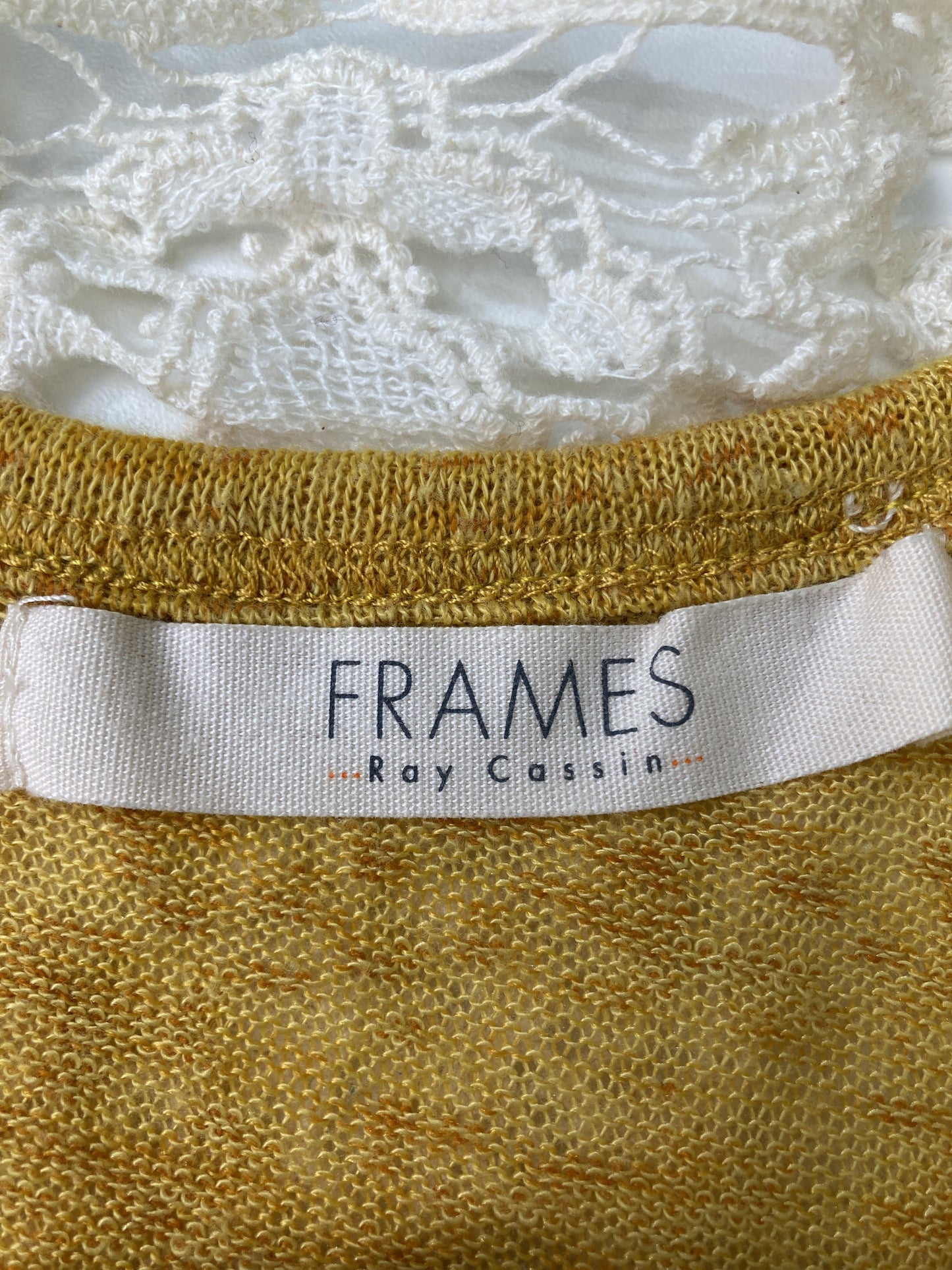 Ray Cassin/レイカズン/カーディガン/ボレロ/トップス/イエロー/M