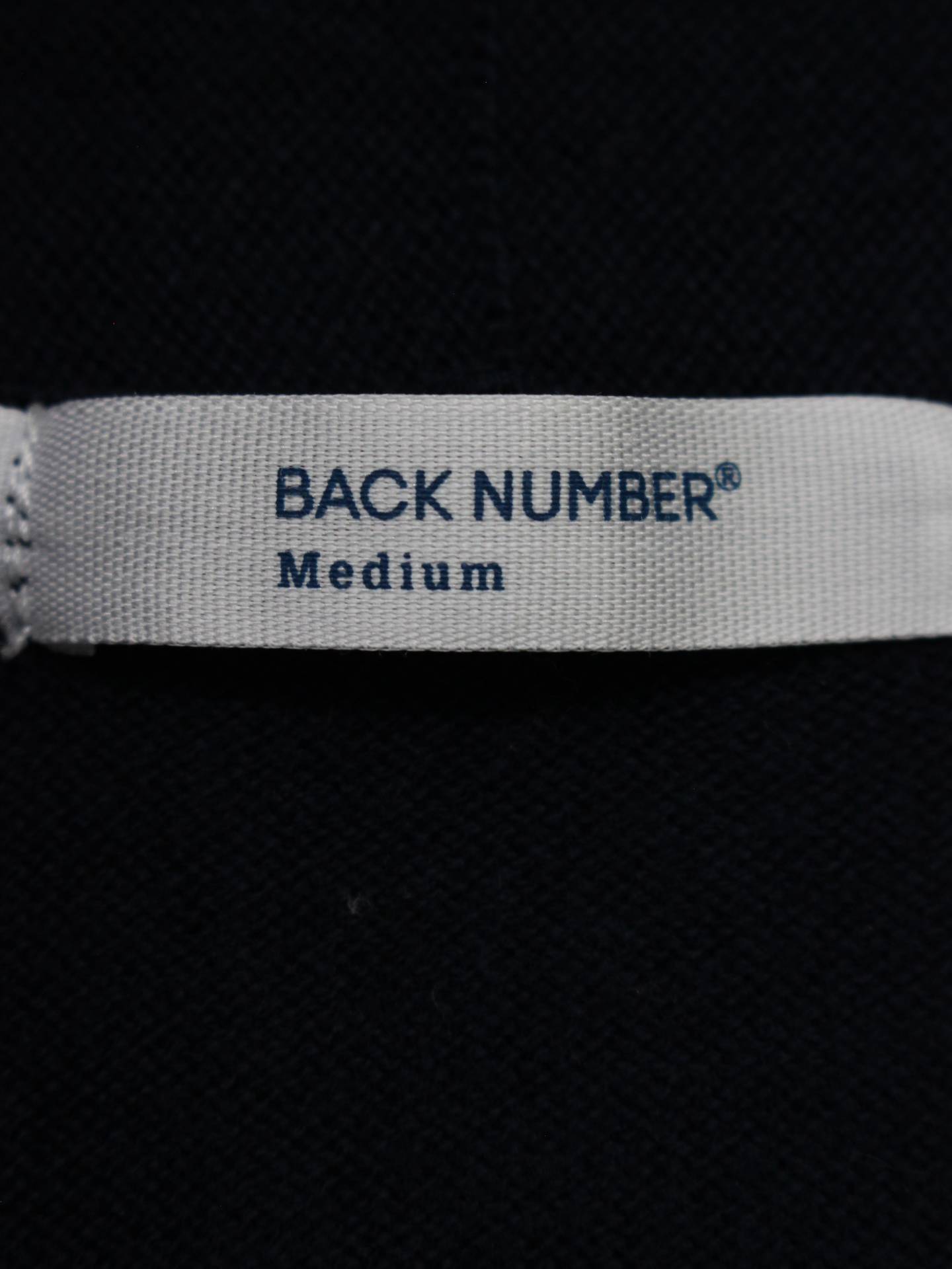 BACK NUMBER/カーディガン/ボレロ/トップス/ネイビー/Medium