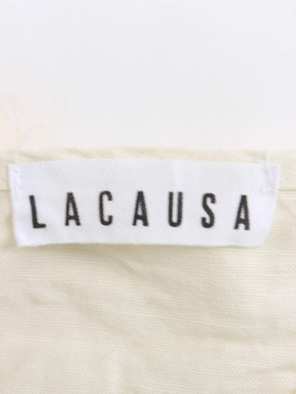 LACAUSA/キャミソール/トップス/アイボリー/S