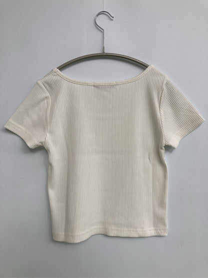 Linoluce/リノルーセ/ニット/セーター/トップス/ホワイト/M