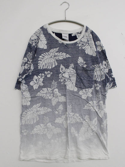 ZARA/ザラ/Tシャツ/カットソー/トップス/ネイビー/M