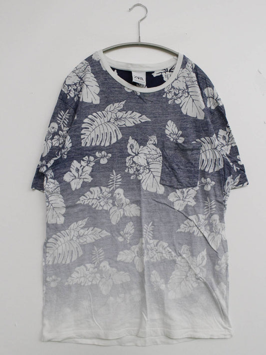 ZARA/ザラ/Tシャツ/カットソー/トップス/ネイビー/M