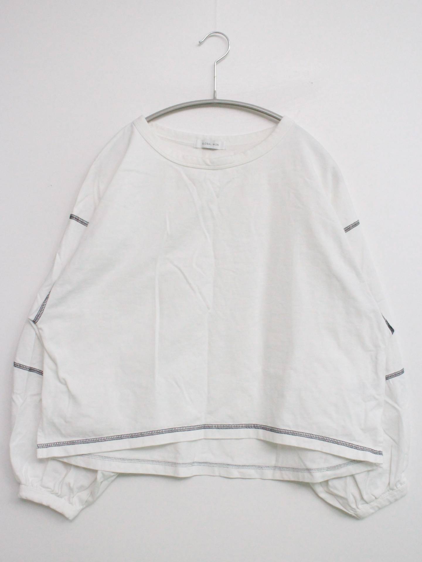 GLOBAL WORK/グローバルワーク/Tシャツ/カットソー/トップス/ホワイト/F