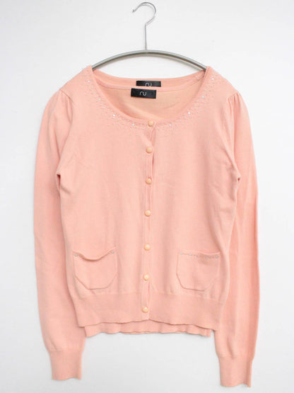 ru/カーディガン/ボレロ/トップス/ピンク/12