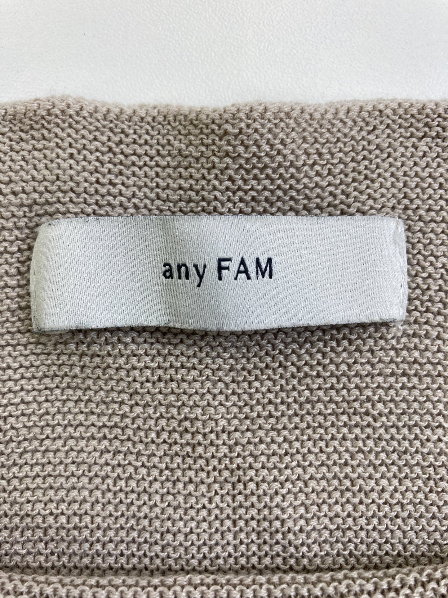 any FAM/ノースリーブ/トップス/ベージュ/F