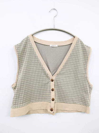 COLZA/コルザ/ベスト/トップス/ベージュ/L