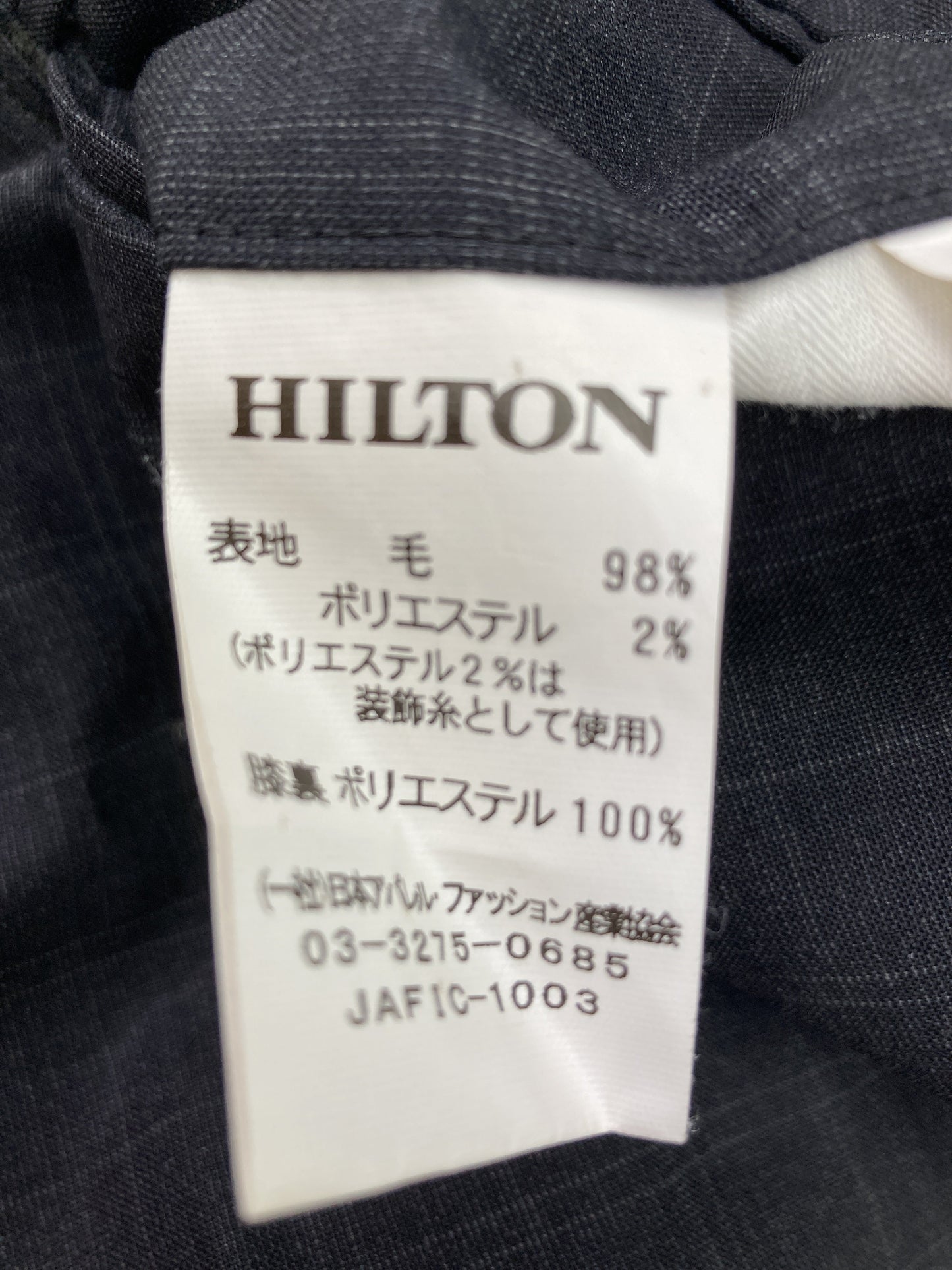 HILTON/その他パンツ/パンツ/ブラック
