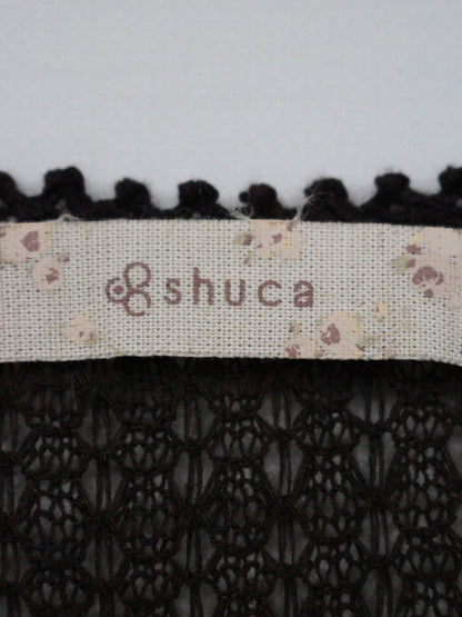 shuca/シャツ/ブラウス/トップス/ブラウン/M