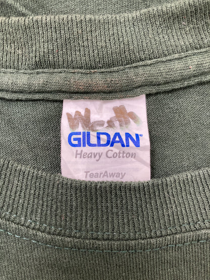 GILDAN/ギルダン/Tシャツ/カットソー/トップス/グリーン/XL