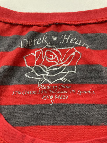 Derek Heart/Tシャツ/カットソー/トップス/レッド/S