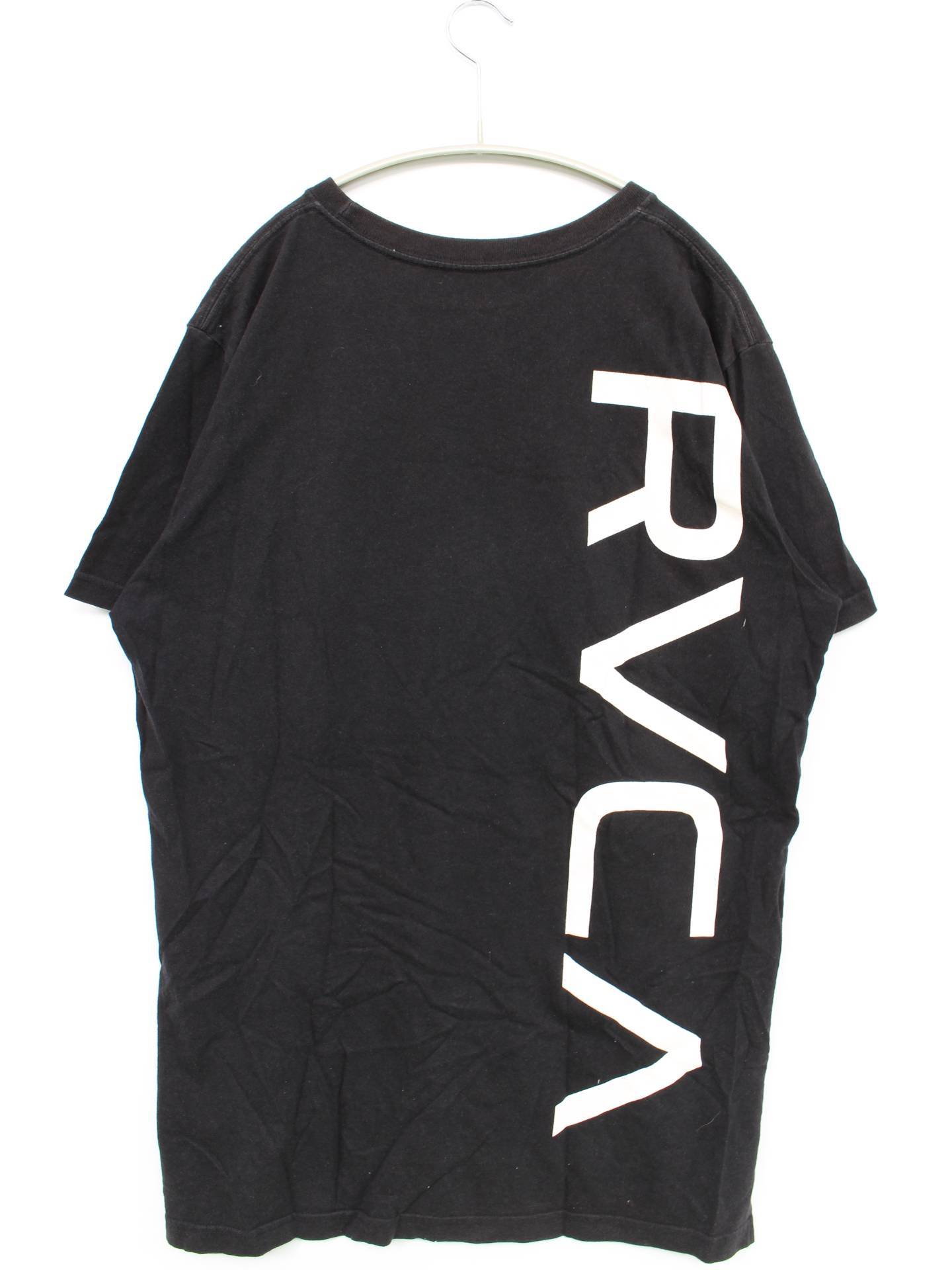 RVCA/ルーカ/Tシャツ/カットソー/トップス/ブラック/S