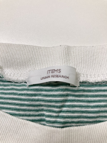 ITEMS/アイテムズ/Tシャツ/カットソー/トップス/グリーン