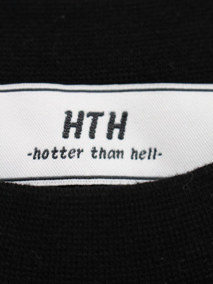 hotter than hell/Tシャツ/カットソー/トップス/ブラック