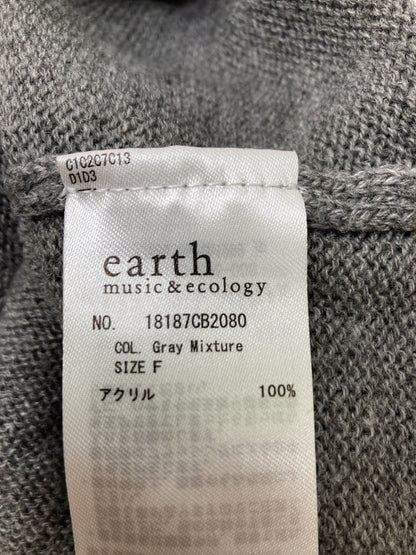 earth music&ecology/アースミュージックアンドエコロジー/ニット/セーター/トップス/グレー/F