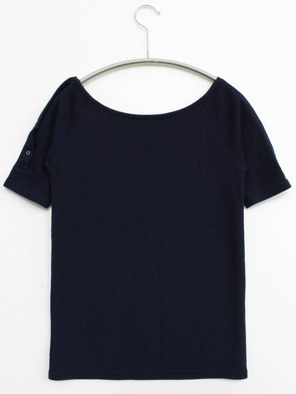 mimi/Tシャツ/カットソー/トップス/ブラック/m