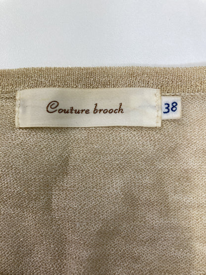 Couture brooch/カーディガン/ボレロ/トップス/ベージュ/38