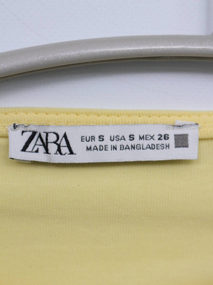 ZARA/ザラ/タンクトップ/トップス/イエロー/S
