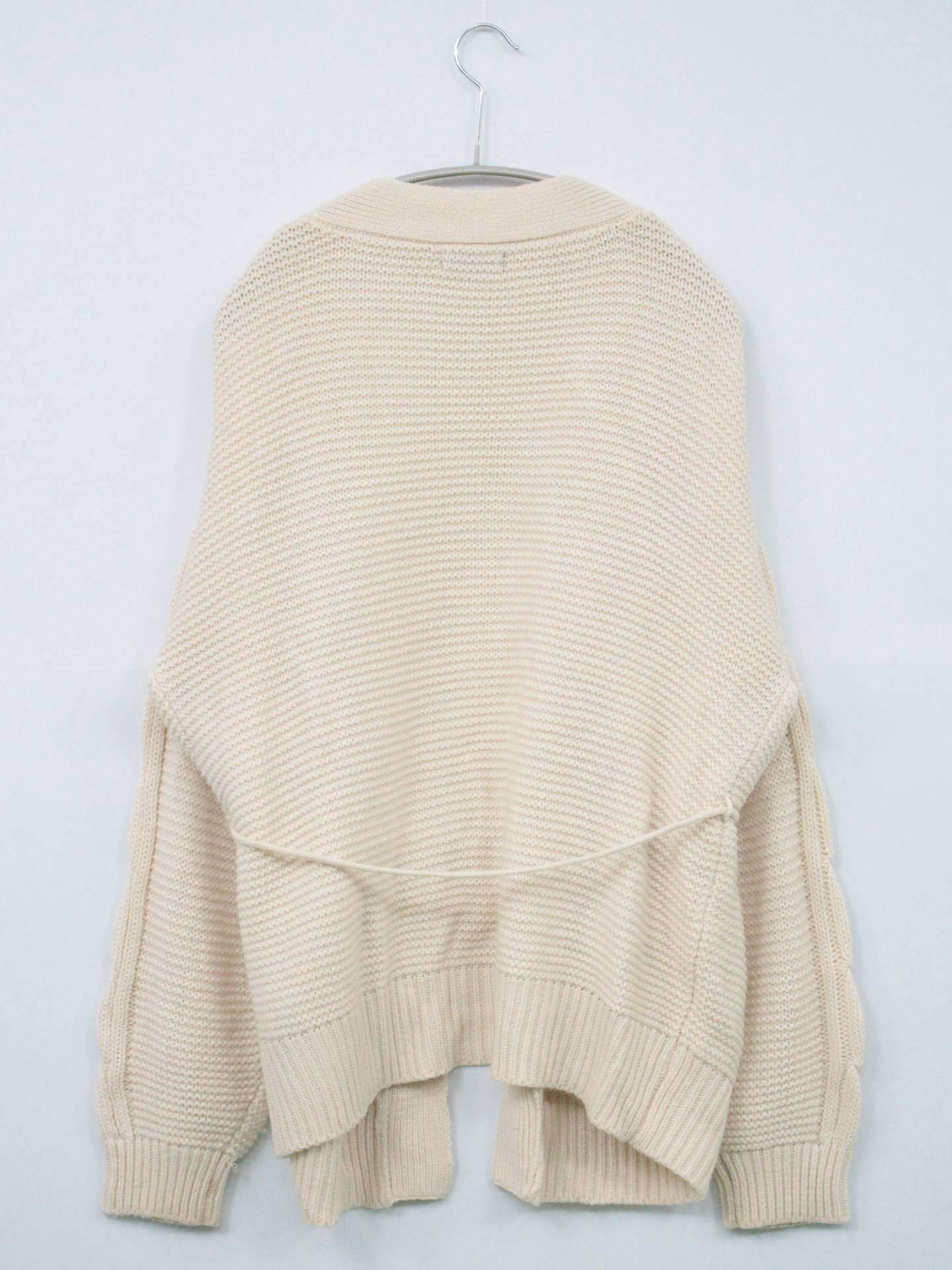 Capsule Color/カーディガン/ボレロ/トップス/アイボリー/M