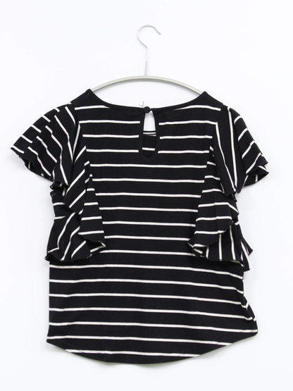 Tシャツ/カットソー/トップス/ブラック/M