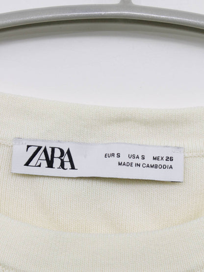 ZARA/ザラ/タンクトップ/トップス/ホワイト/S