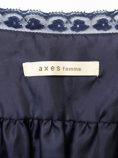 axes femme/ワンピース/ワンピース/ドレス/ネイビー/M