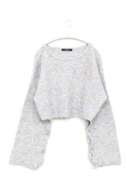 w closet/ダブルクローゼット/ニット/セーター/トップス/スカイブルー/F