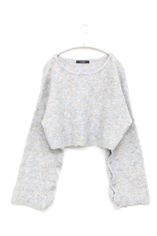 w closet/ダブルクローゼット/ニット/セーター/トップス/スカイブルー/F