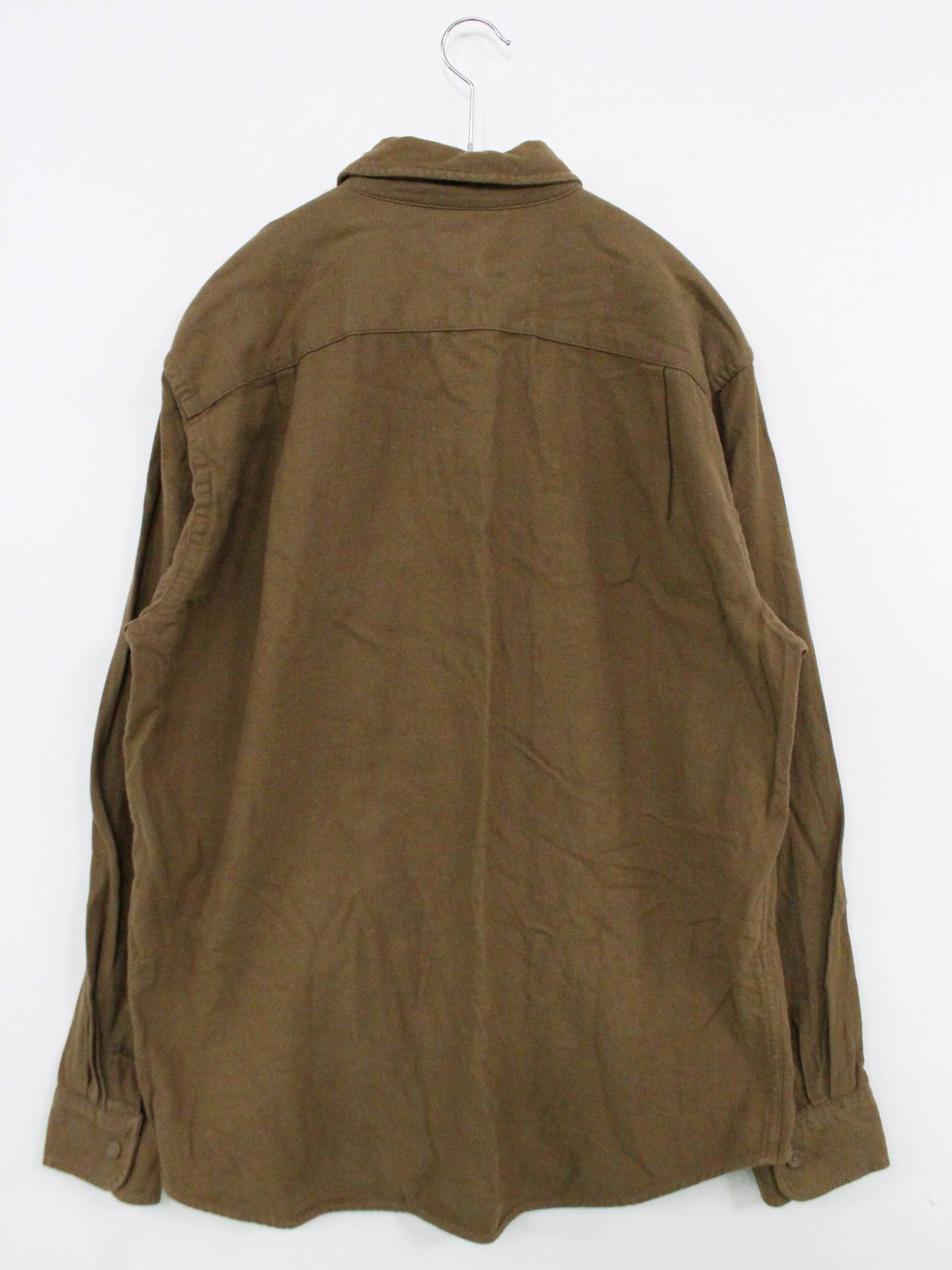 UNIQLO/ユニクロ/シャツ/ブラウス/トップス/ブラウン/L