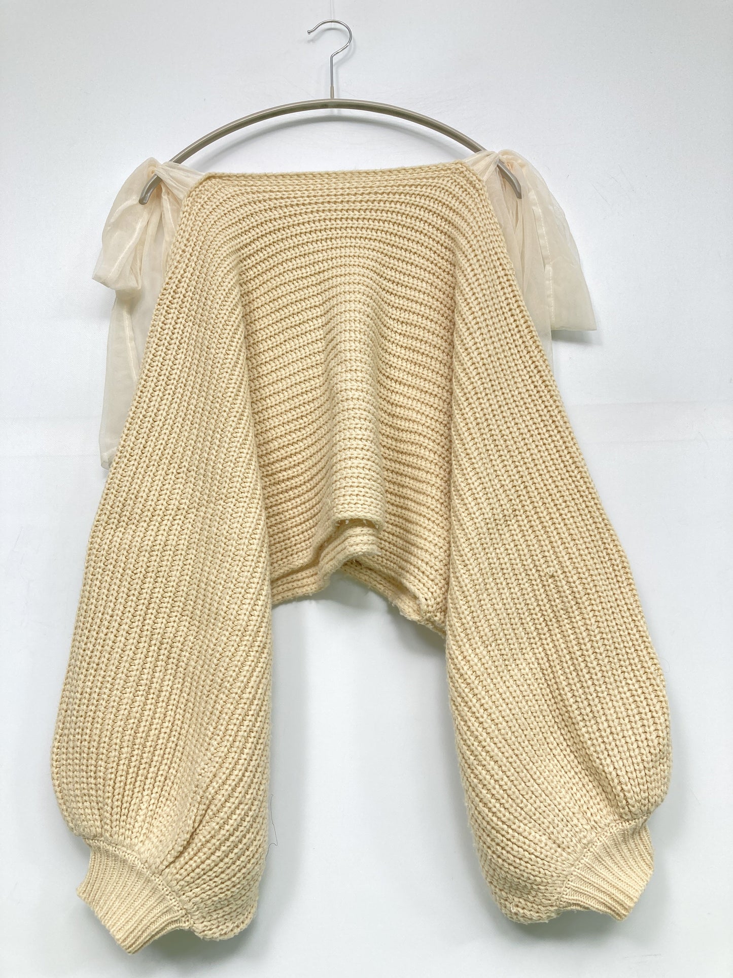 AmbreNeige/アンブルネージュ/ニット/セーター/トップス/アイボリー/F