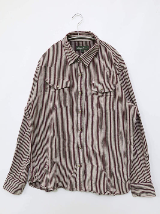 Eddie Bauer/シャツ/ブラウス/トップス/グレー/M