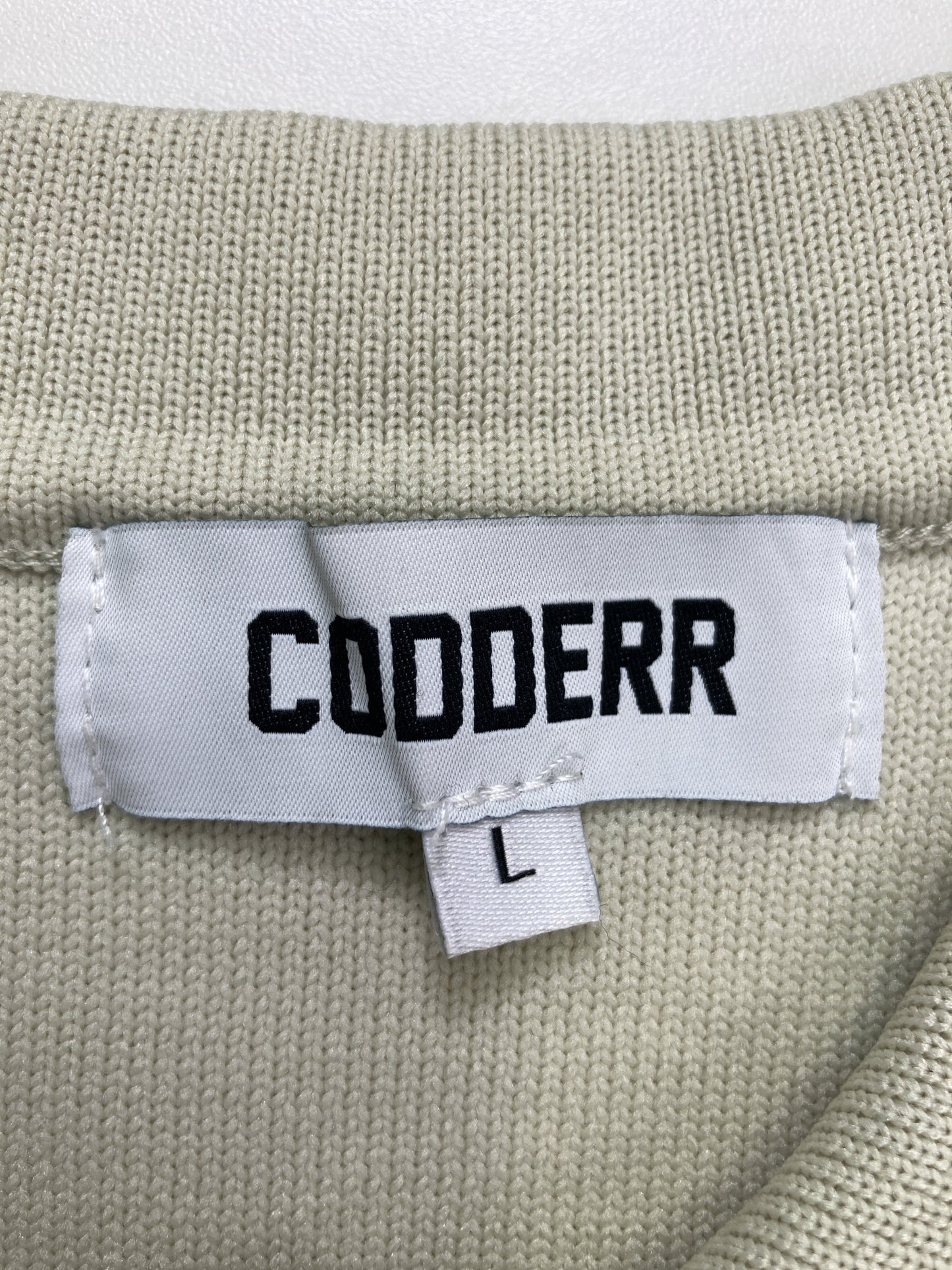 CODDERR/ポロシャツ/トップス/ベージュ/L
