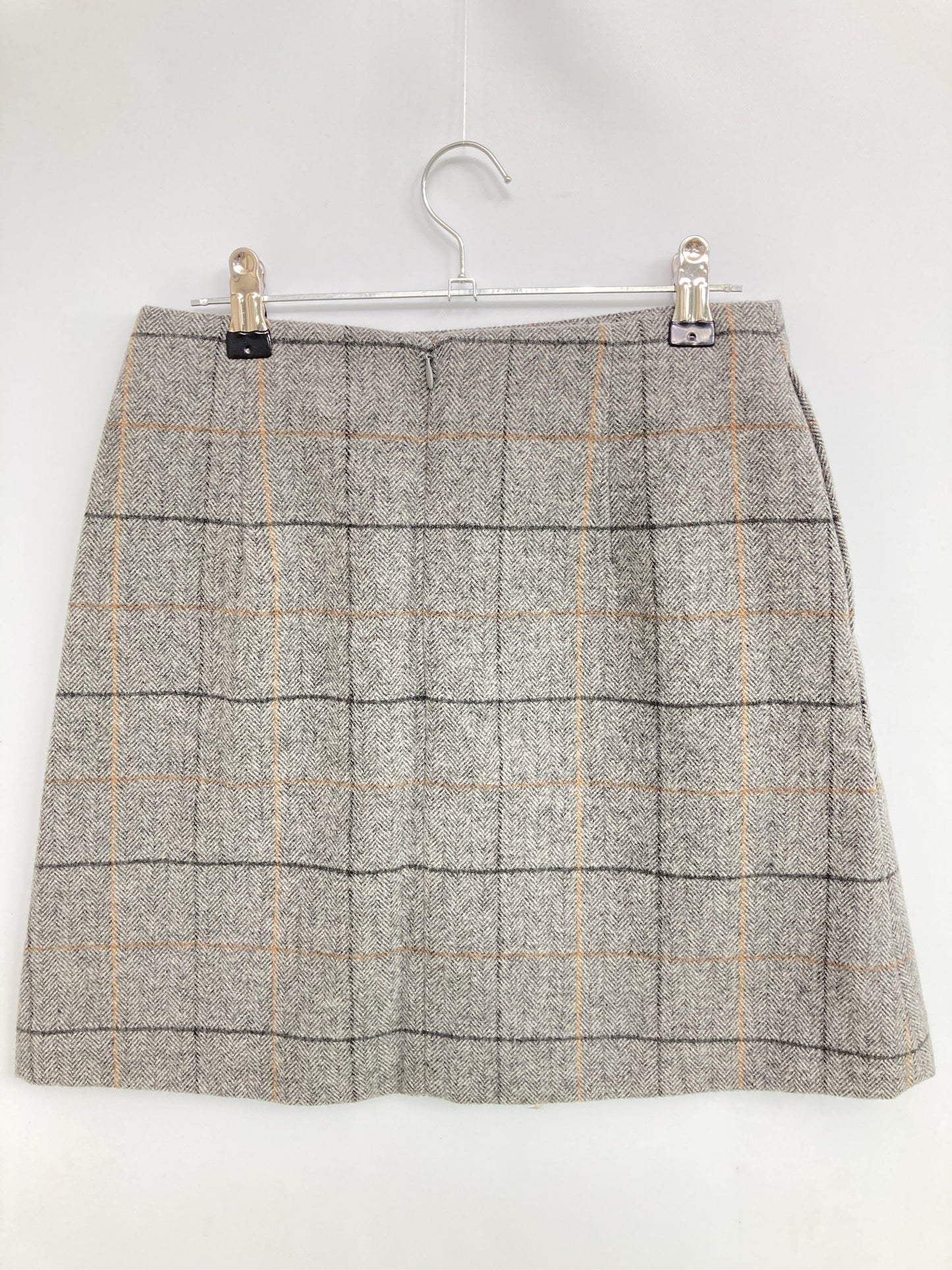 UNIQLO/ユニクロ/ショート/ミニスカート/スカート/グレー/ウエスト64cm　ヒップ91cm