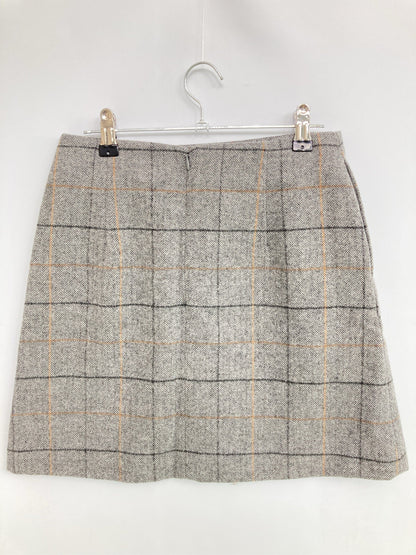 UNIQLO/ユニクロ/ショート/ミニスカート/スカート/グレー/ウエスト64cm　ヒップ91cm