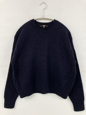 UNIQLO/ユニクロ/ニット/セーター/トップス/ネイビー/L