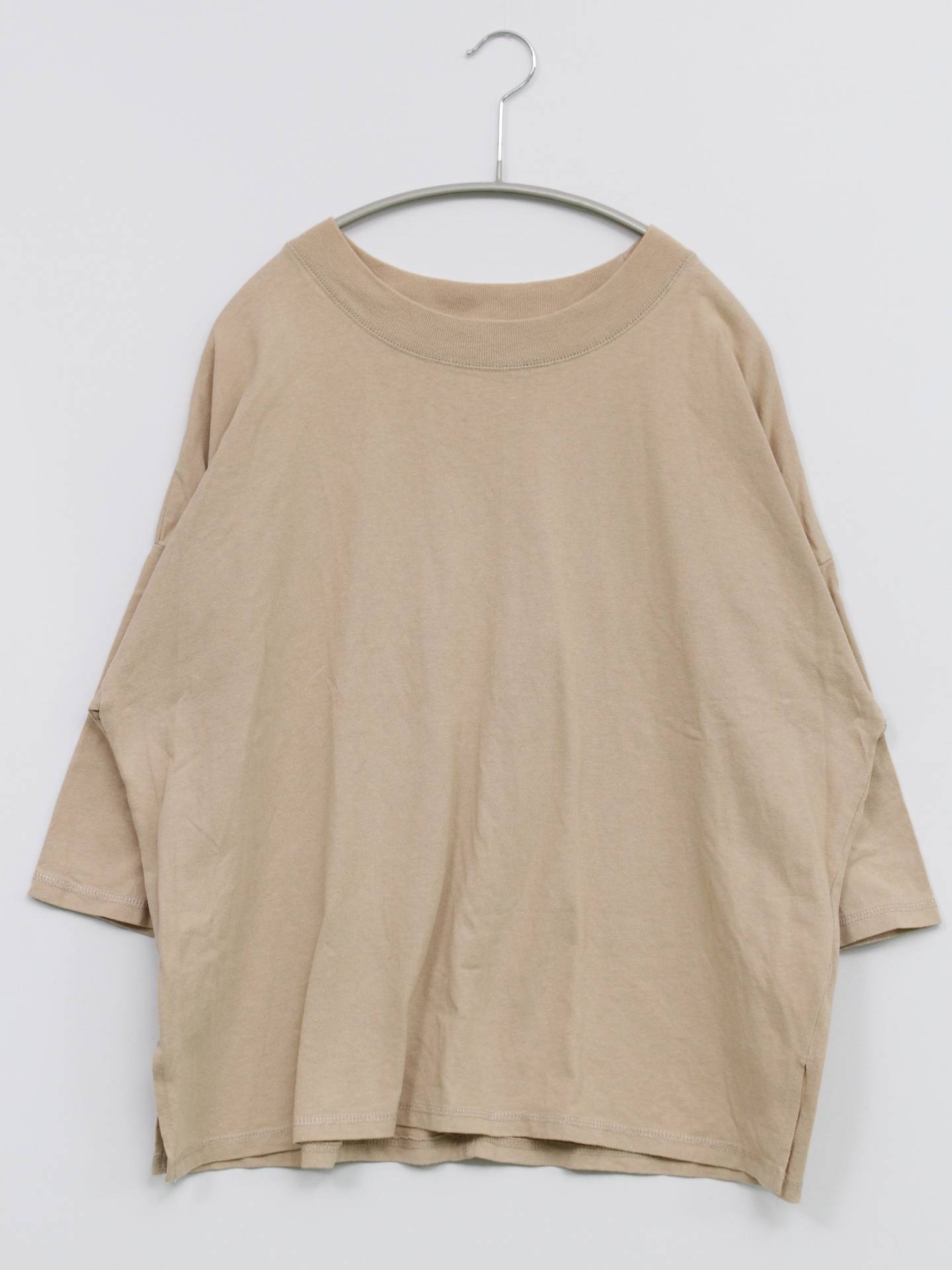 AUTHENTIC/Tシャツ/カットソー/トップス/ベージュ/M
