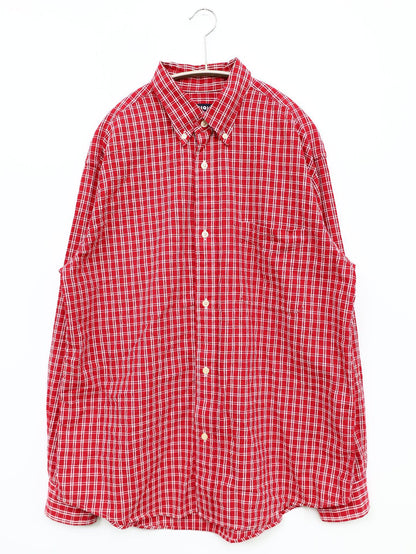 UNIQLO/ユニクロ/シャツ/ブラウス/トップス/レッド/L