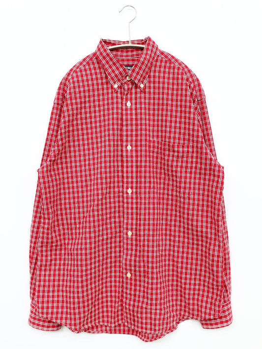 UNIQLO/ユニクロ/シャツ/ブラウス/トップス/レッド/L